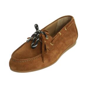 MOCASSINO SCAMOSCIATO CUOIO